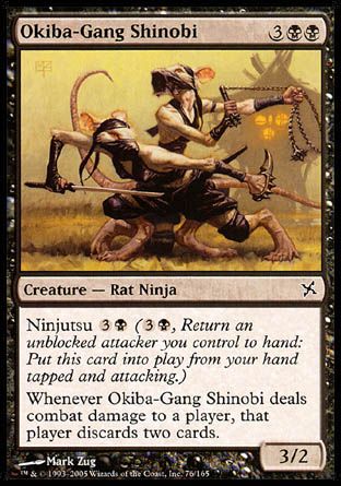 Okiba-Gang Shinobi (Betrayers of Kamigawa) Trading Card