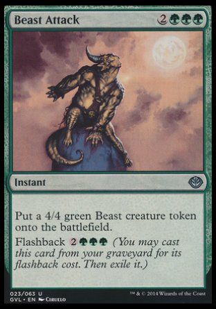 Beast Attack (Duel Decks : Anthology) Trading Card