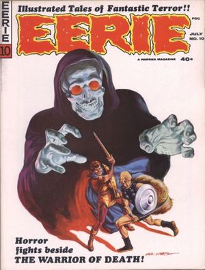 EERIE magazine NO.3 nov dec 1969 France版 Eerie Warren Monster Magazine #3 Dec 1969 Necromancer Cover