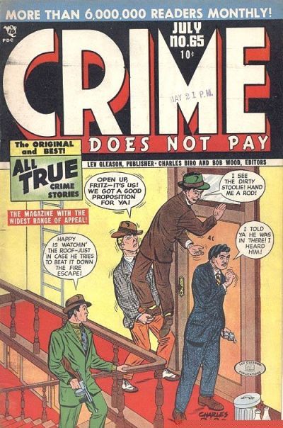 Crime Does Not Pay #65 Comic