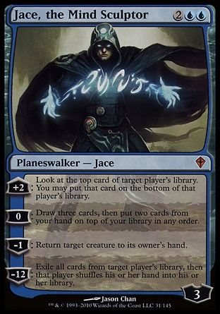 Jace, the Mind Sculptor (Worldwake) Trading Card