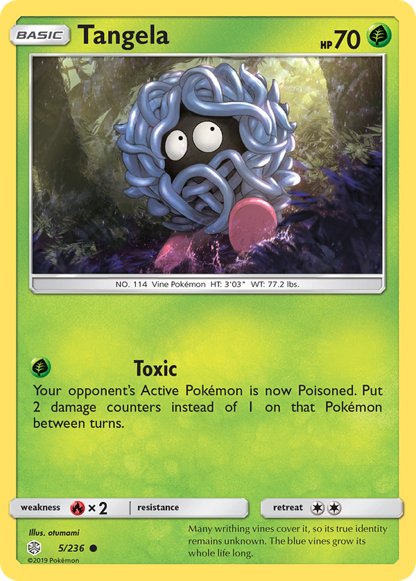 Tangela (5/236) - Cosmic Eclipse