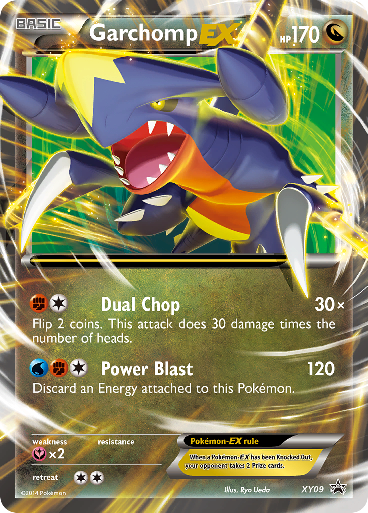 Garchomp EX (XY09) - XY Black Star Promos Pokémon Card