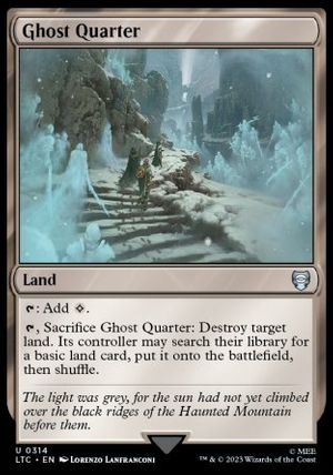 Ghost Quarter (The Lord of the Rings Commander Decks)