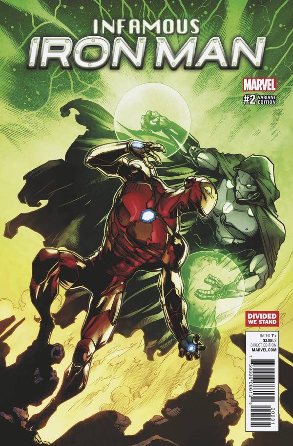 Infamous Iron Man #2 (Divided We Stand Variant)