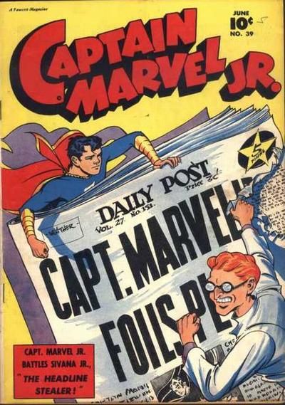 Captain Marvel Jr. #39 Comic