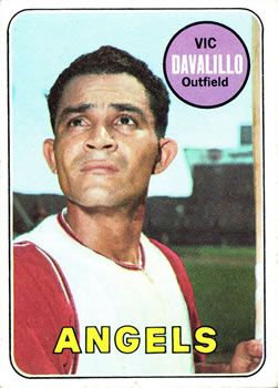 Vic Davalillo 1969 Topps #275 Sports Card