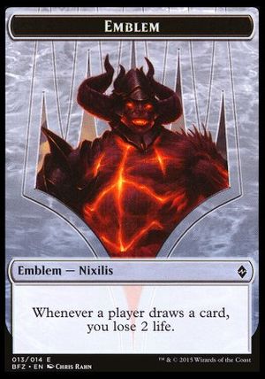 Emblem Ob Nixilis Reignited (Battle for Zendikar)