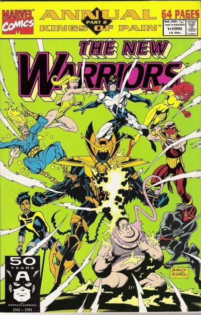 New Warriors Annual, The #1 Comic