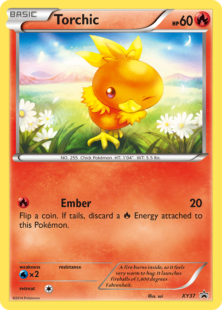 Torchic (XY37) - XY Black Star Promos Pokémon Card