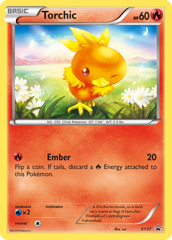 Torchic (XY37) - XY Black Star Promos