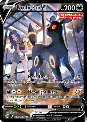 Umbreon V (TG22) - Brilliant Stars Trainer Gallery