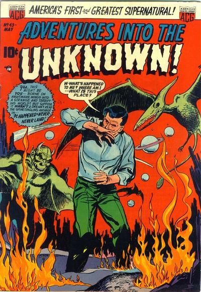 Adventures into the Unknown #43 Comic
