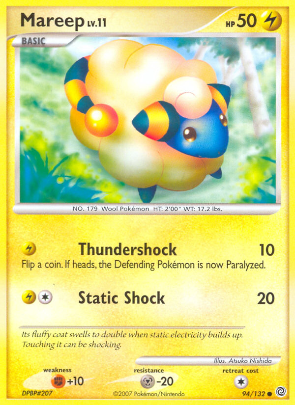 Mareep (94/132) - Secret Wonders Pokémon Card