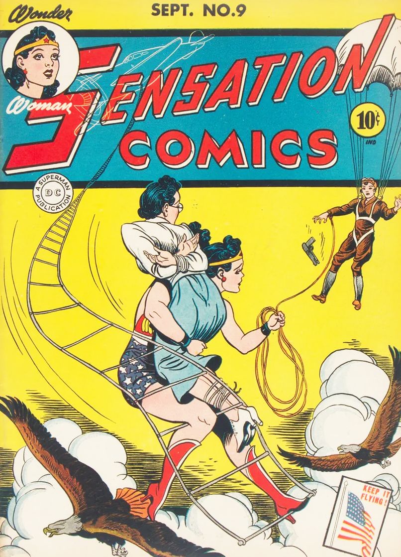 Sensation Comics #9 Comic