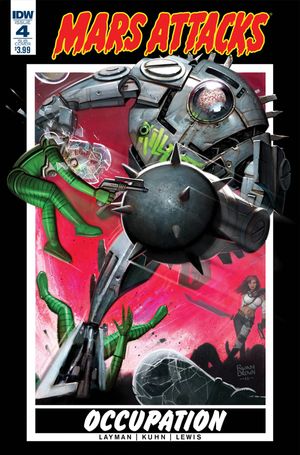 Mars Attacks: Occupations #4 (Subscription Variant)