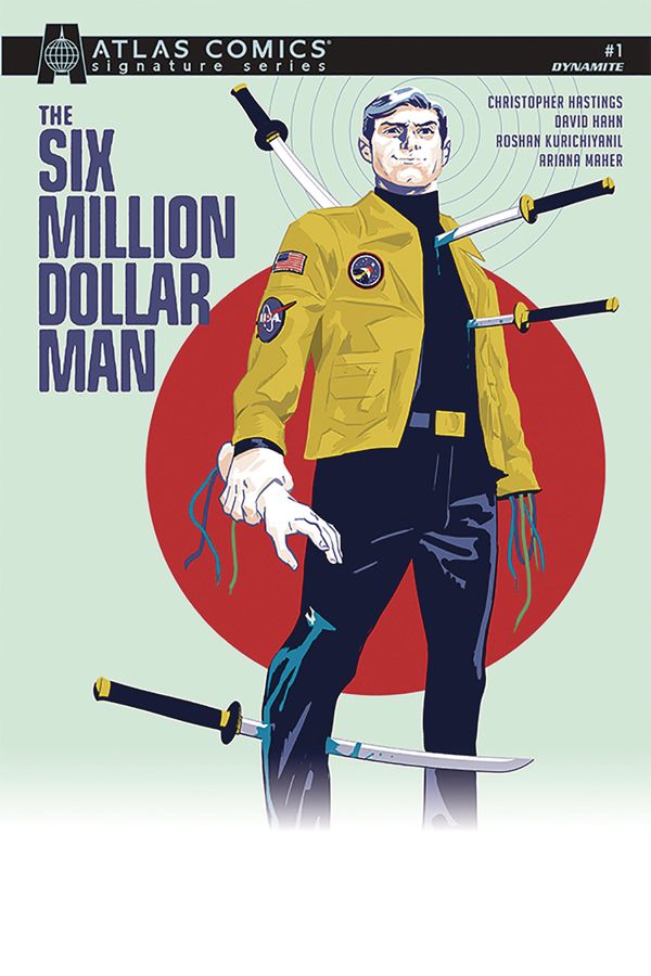 Six Million Dollar Man #1 (Sgn Atlas Cover)