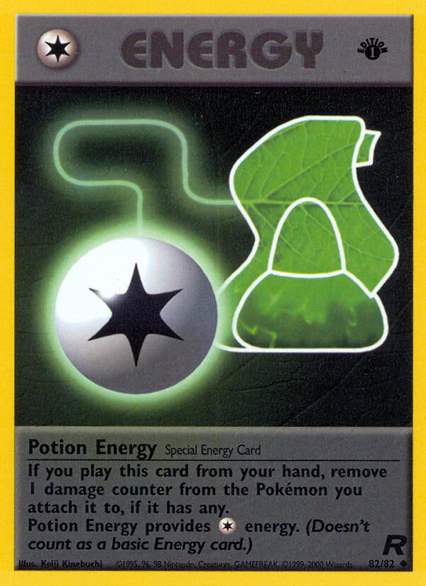 Potion Energy (82/82) - Team Rocket (1st Edition) Pokémon Card