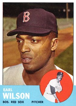 Earl Wilson 1963 Topps #76 Sports Card