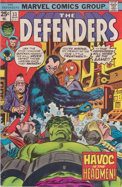 The Defenders #33 Comic