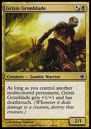 Grixis Grimblade (Alara Reborn) Trading Card