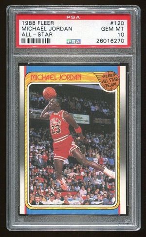 Michael Jordan 1988 Fleer #120