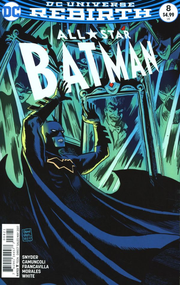 All Star Batman #8 (Francavilla Variant Cover)