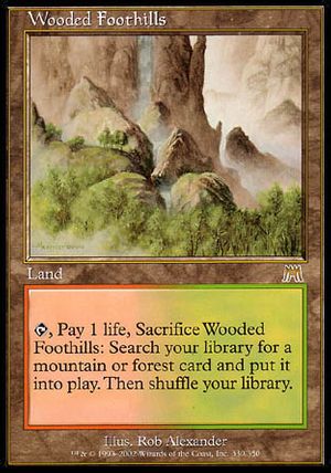 Wooded Foothills (Onslaught)