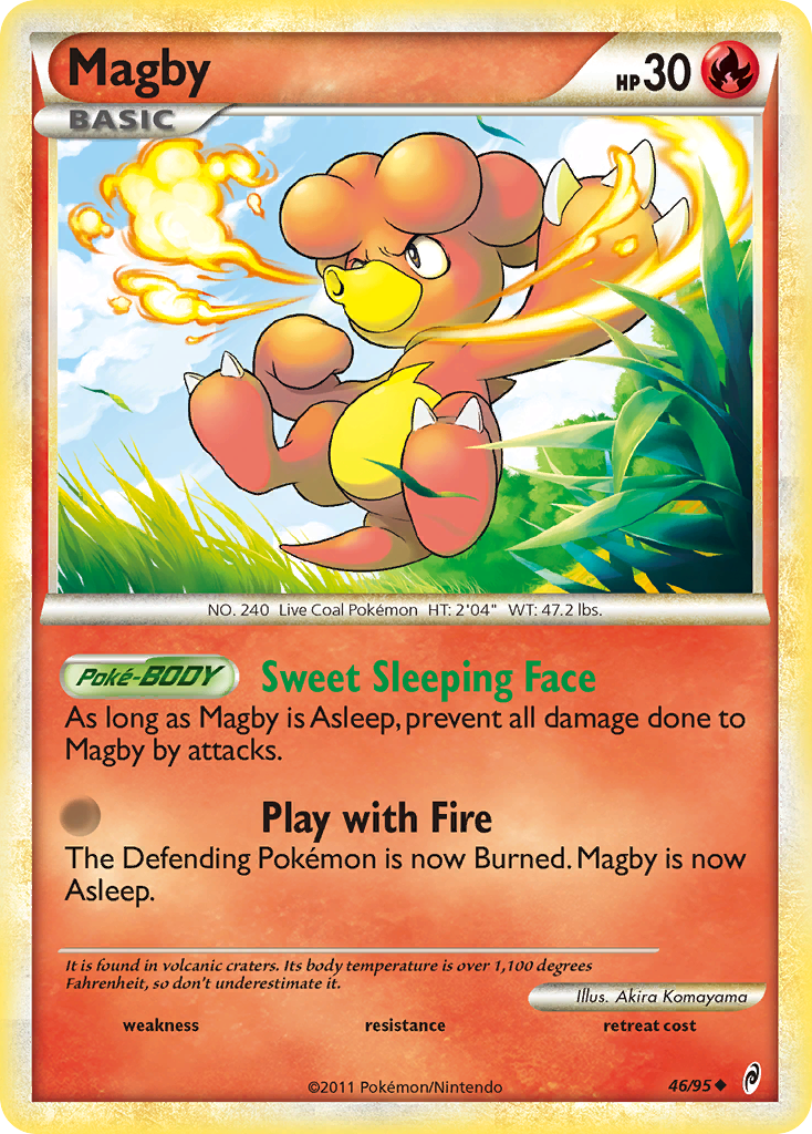 Magby (46/95) - Call of Legends Pokémon Card