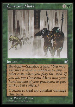 Constant Mists (Stronghold) Trading Card