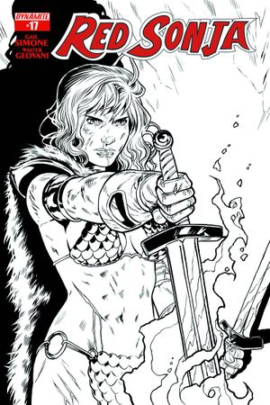Red Sonja #17 (25 Copy Isaacs B&amp;w Incv)