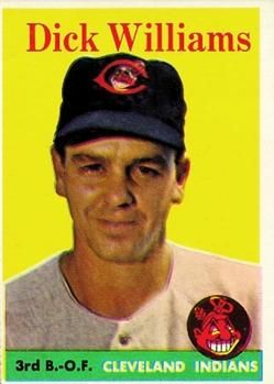 Dick Williams 1958 Topps #79 Sports Card