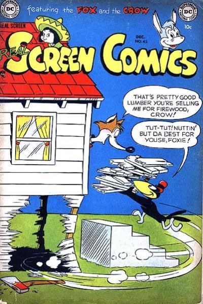 Real Screen Comics #45 Comic