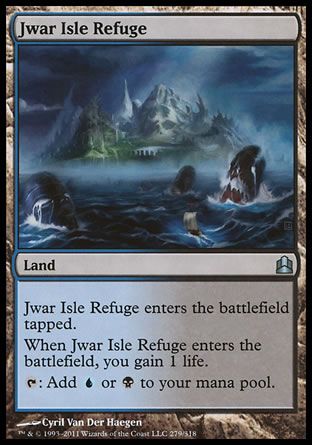 Jwar Isle Refuge (MTG Commander) Trading Card