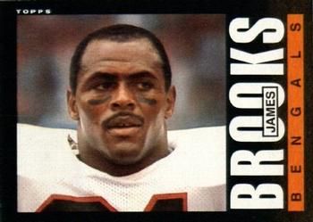 James Brooks 1985 Topps #213 Sports Card