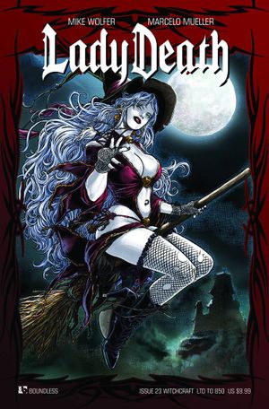 Lady Death  #23 (Witchcraft Cover)