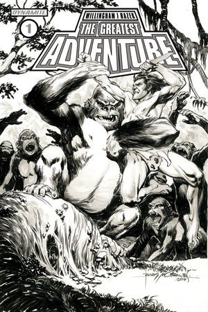 The Greatest Adventure #1 (Cover E 20 Copy Morales B&w In)