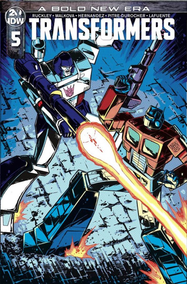 Transformers #5 (10 Copy Cover Guidi)