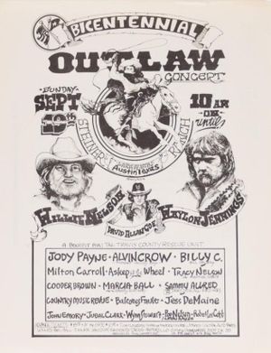 Willie Nelson & Waylon Jennings Outlaw Concert 1976