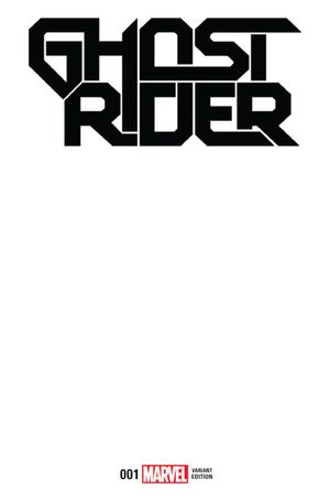 Ghost Rider #1 (Blank Variant)