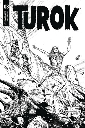 Turok #3 (20 Copy Guice B&w Cover)