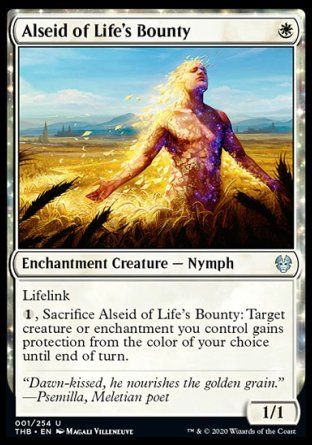 Alseid of Life's Bounty (Theros Beyond Death) Trading Card