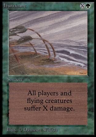 Hurricane (Alpha) Trading Card