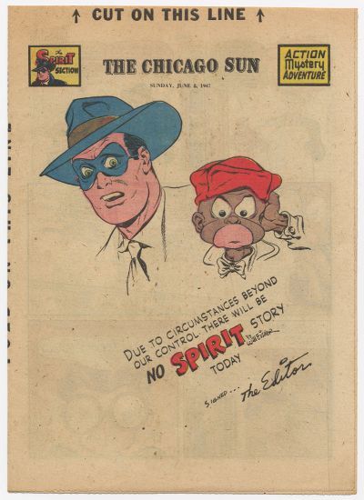 Spirit Section #6/8/1947 Comic