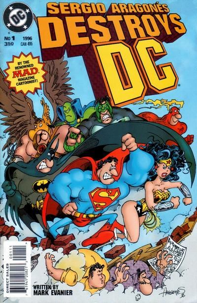 Sergio Aragones Destroys DC #1 Comic