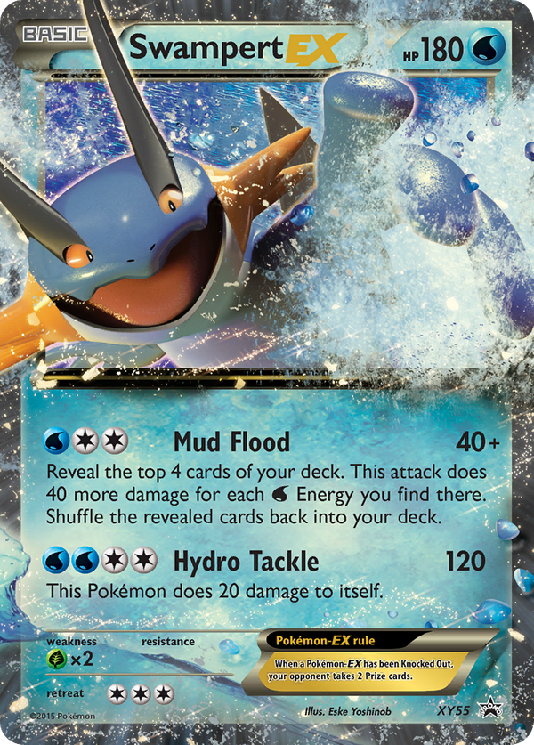 Swampert EX (XY55) - XY Black Star Promos