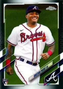 Cristian Pache 2021 Topps Chrome Baseball #178 Sports Card