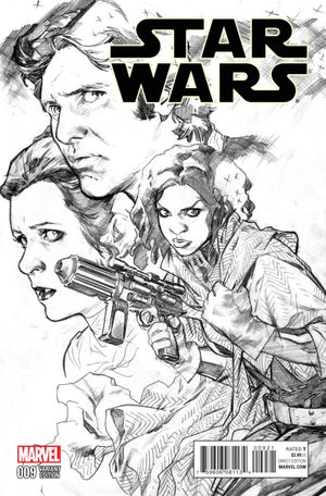 Star Wars #9 (Immonen Sketch Variant)