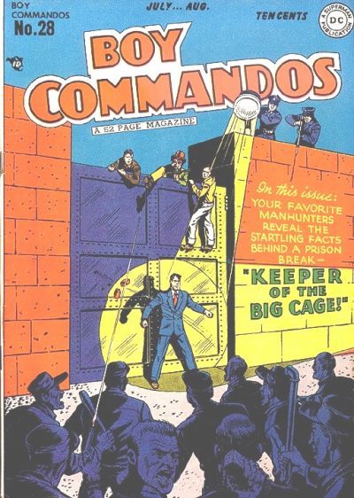 Boy Commandos #28 Comic