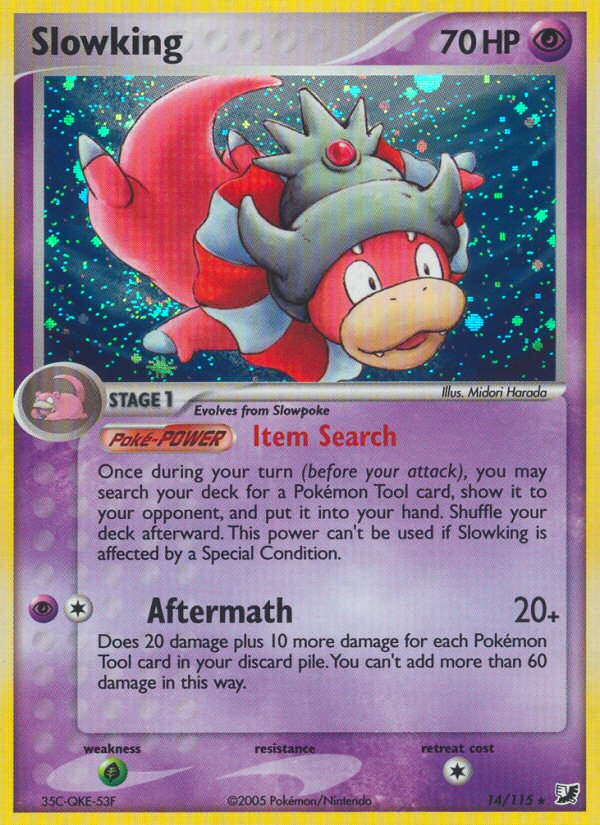 Slowking (14/115) - Unseen Forces Pokémon Card